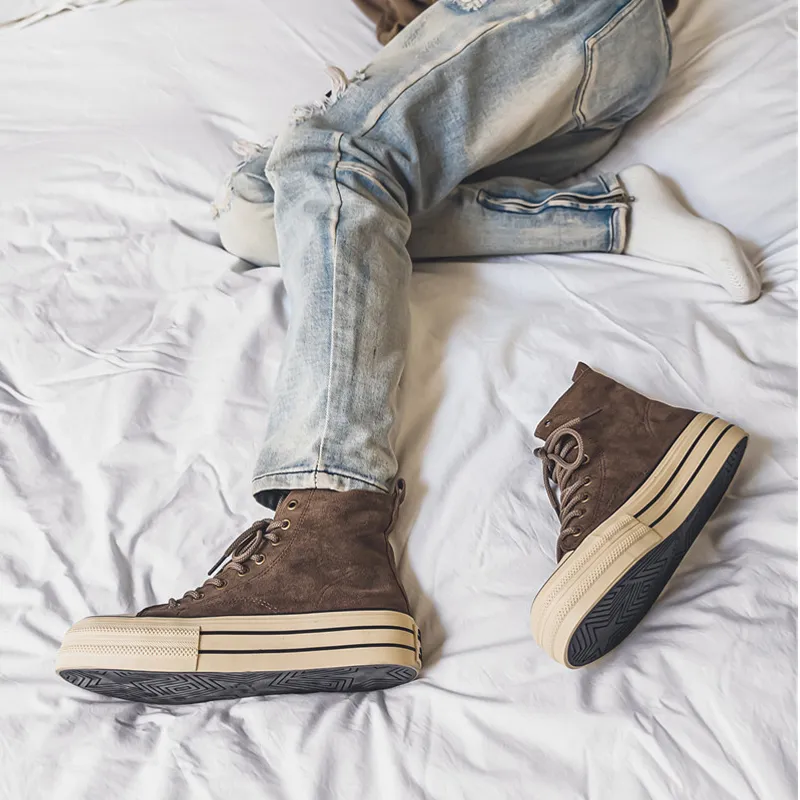 FCMM High Top Skateboard Shoes Unisex-8