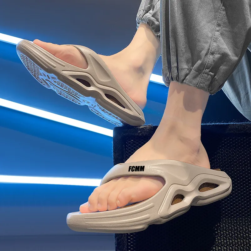 FCMM EVA Odor Resistant Abrasion Resistant Slip Resistant Flip Flops Men's-9