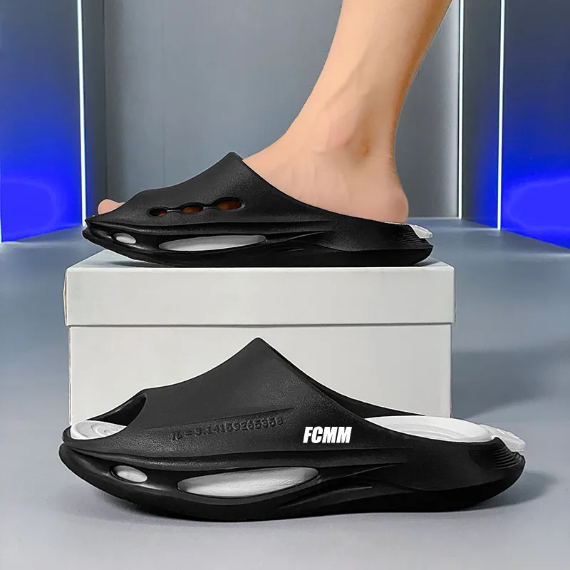 FCMM EVA Cut Out Slip Resistant Abrasion Resistant Slide Slippers Unisex-16