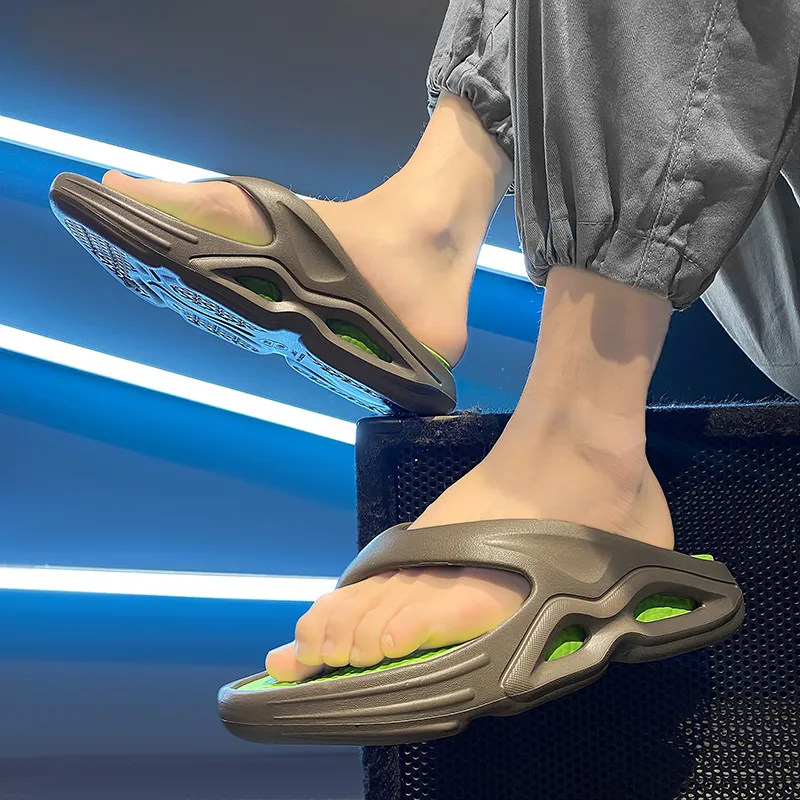 FCMM EVA Odor Resistant Abrasion Resistant Slip Resistant Flip Flops Men's-14