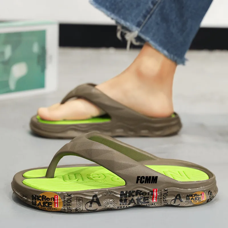 FCMM EVA Abrasion Resistant Slip Resistant Flip Flops Men's-13