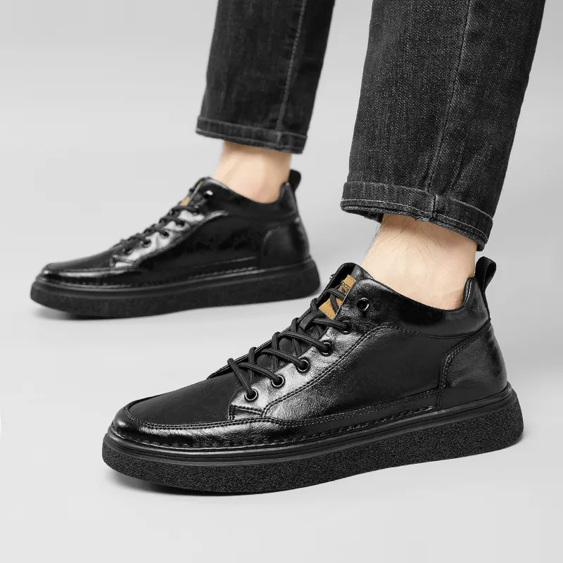CARTELO Non slip Lightweight Low Top Skateboard Shoes Men's-4
