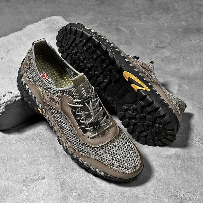 CARTELO Casual Shoes Men Low Top Black/Gray-5