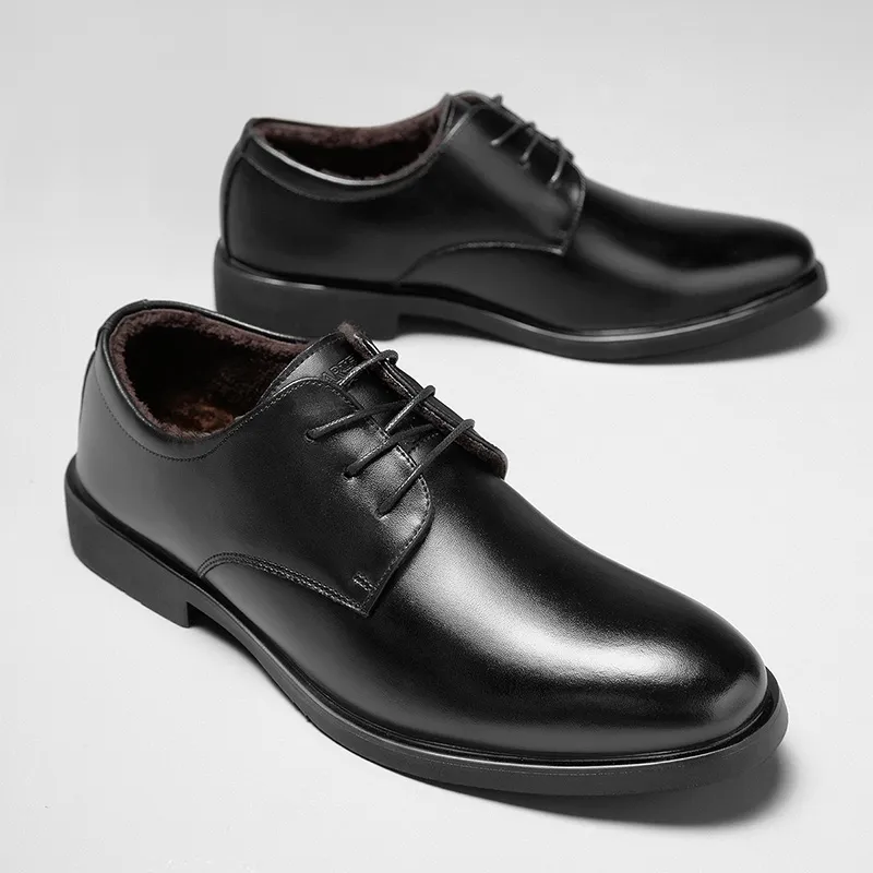 CARTELO Versatile Fashion Business Commute Shoes Dress Shoes Men's-4