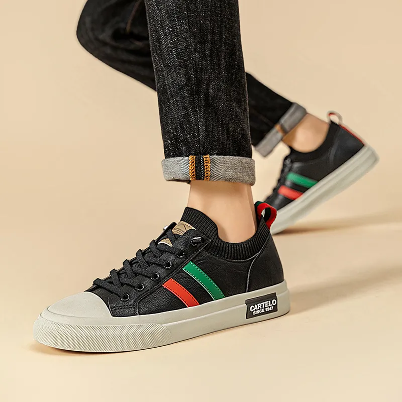 CARTELO Low-Top Skateboard Shoes Men's-2