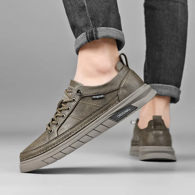 CARTELO Trendy Casual Sports Versatile Shoes Low Top Skateboard Shoes Men's-10
