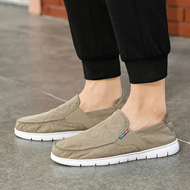CARTELO Black Technology Water Repellent Fashion Trend Breathable Casual Shoes Men's-1