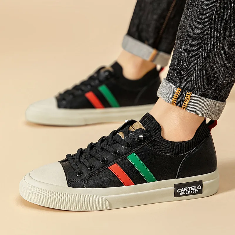 CARTELO Low-Top Skateboard Shoes Men's-3