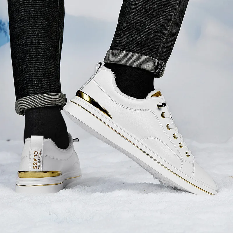 CARTELO Korean Style Comfortable Versatile Sports Casual White Sneakers Low Top Lightweight Skateboard Shoes Men's-5