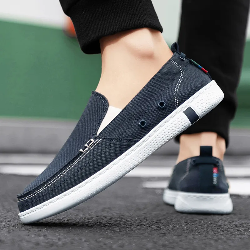 CARTELO Versatile Skateboard Shoes Breathable Lightweight Canvas Shoes Men's-5