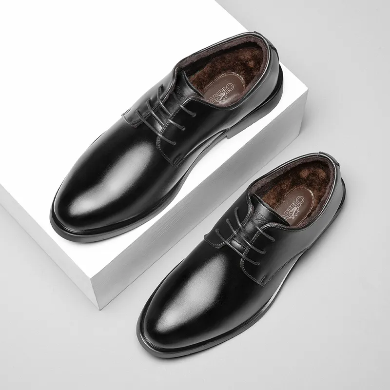 CARTELO Versatile Fashion Business Commute Shoes Dress Shoes Men's-2