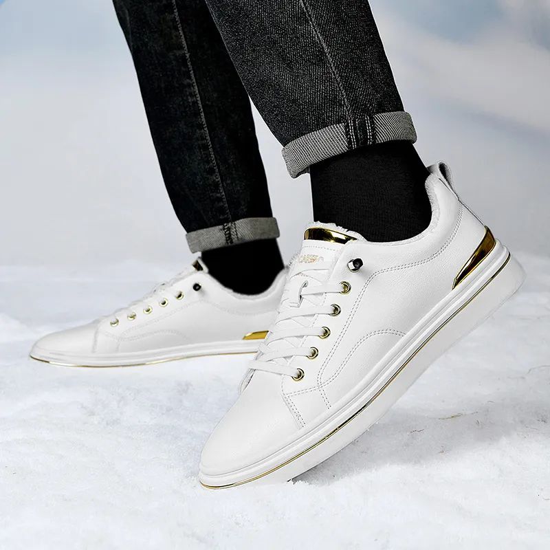 CARTELO Korean Style Comfortable Versatile Sports Casual White Sneakers Low Top Lightweight Skateboard Shoes Men's-3