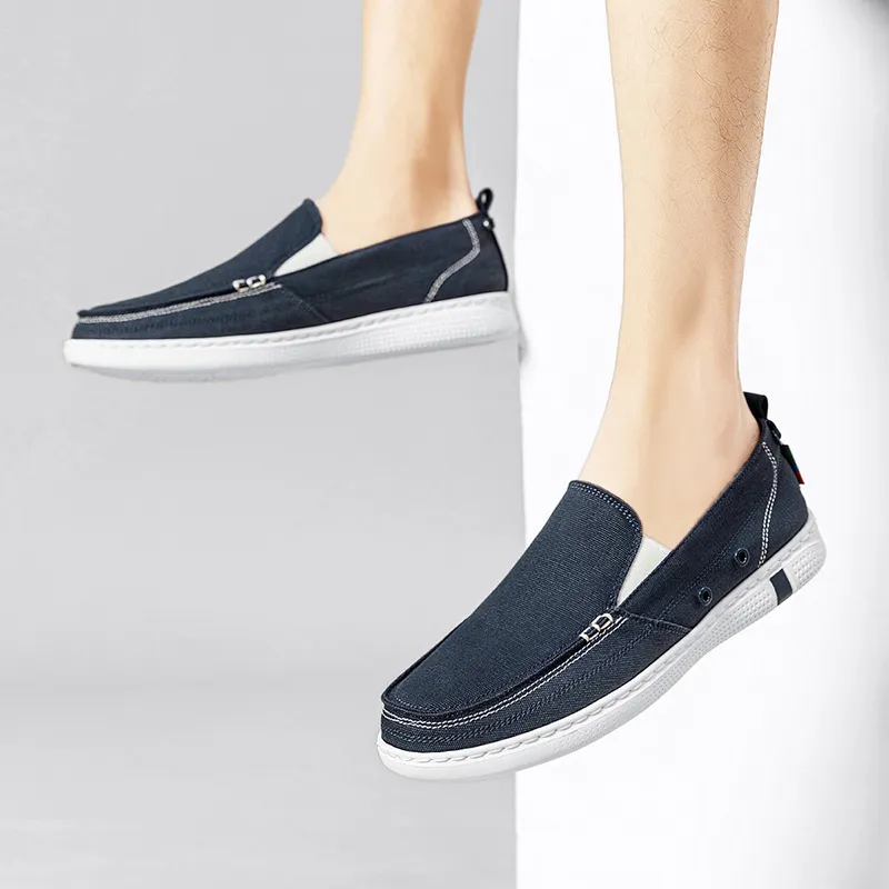 CARTELO Versatile Skateboard Shoes Breathable Lightweight Canvas Shoes Men's-4