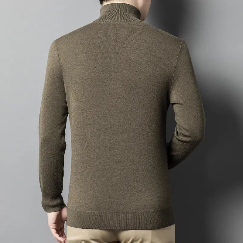 PIERRE CARDIN Sweater Men's Olive Green-3