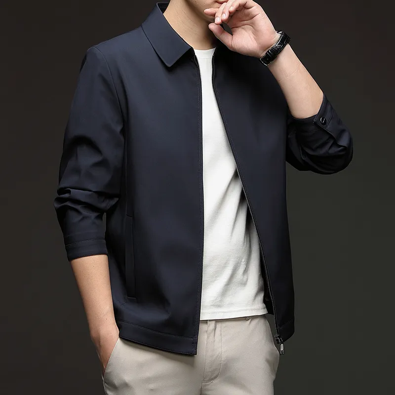 PIERRE CARDIN Jacket Men's Navy Blue-4