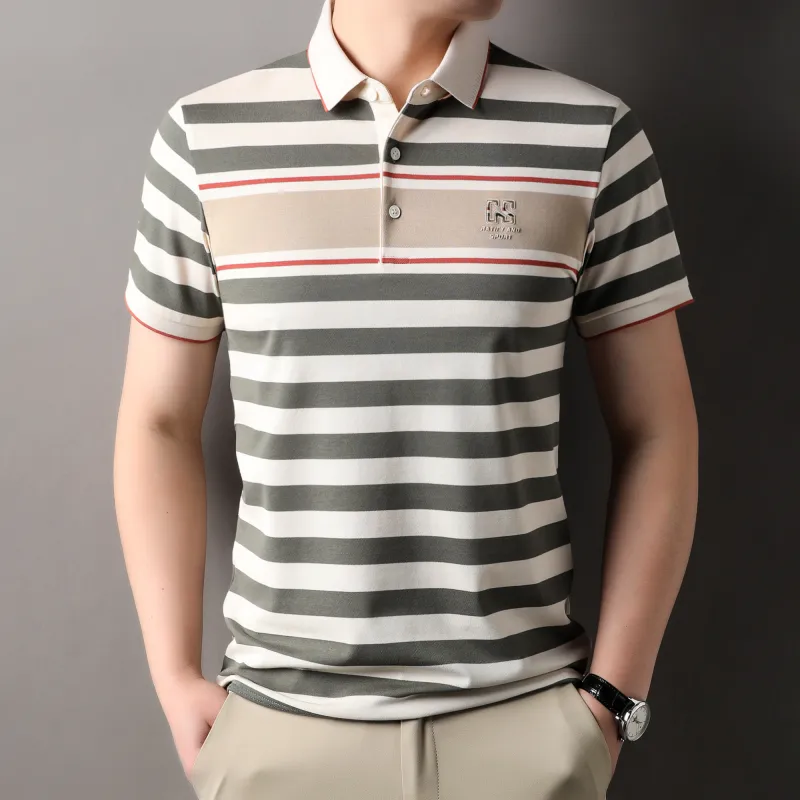 PIERRE CARDIN Polo Shirt Men's Pea Green-1
