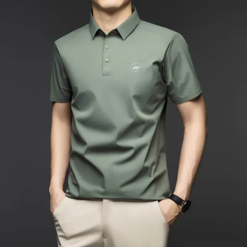 PIERRE CARDIN Polo Shirt Men's Dark Gray-11