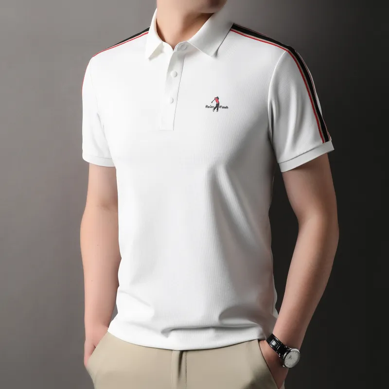 PIERRE CARDIN Polo Shirt Men's Jade White-2