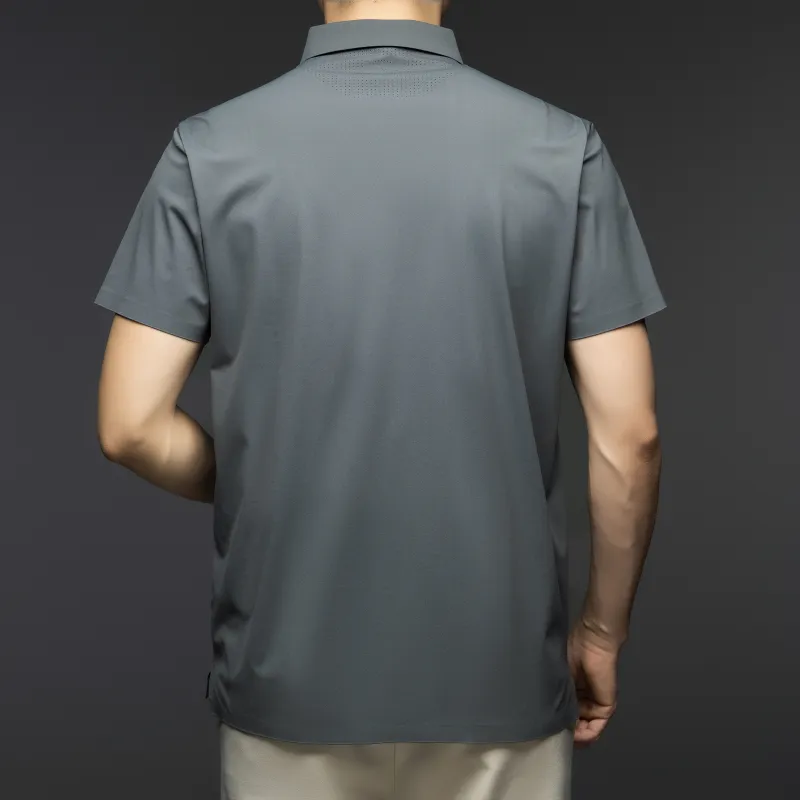 PIERRE CARDIN Polo Shirt Men's Dark Gray-1