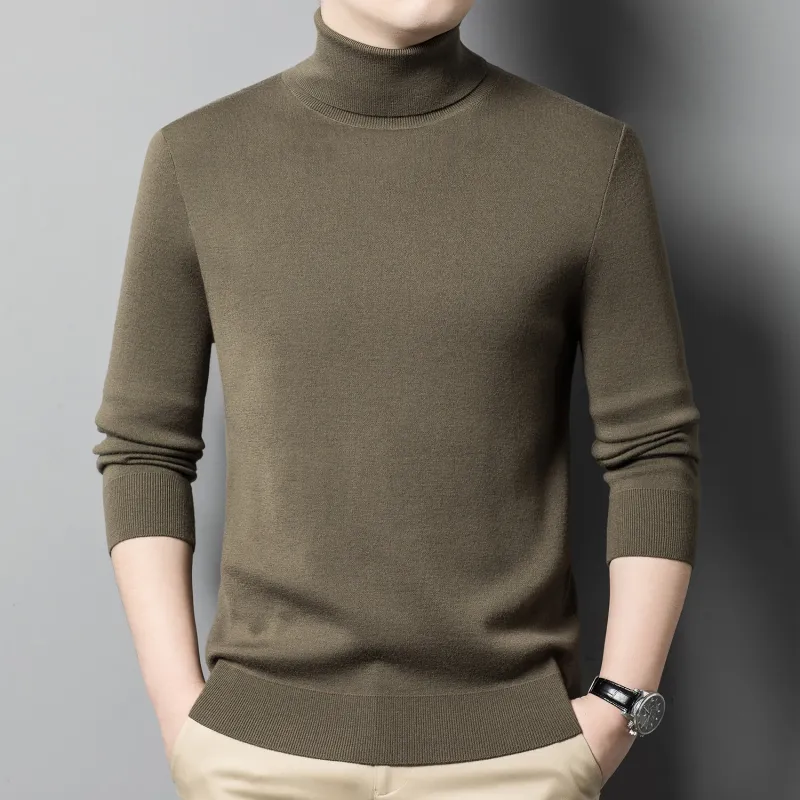PIERRE CARDIN Sweater Men's Olive Green-1