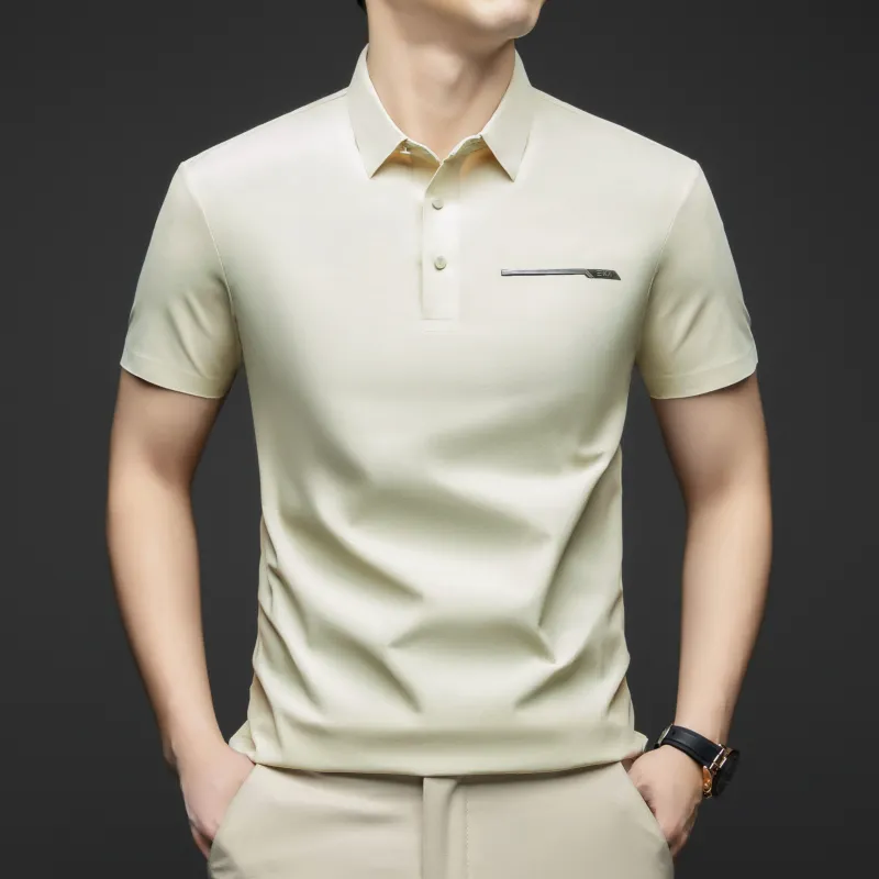 PIERRE CARDIN Polo Shirt Men's Warm White-1