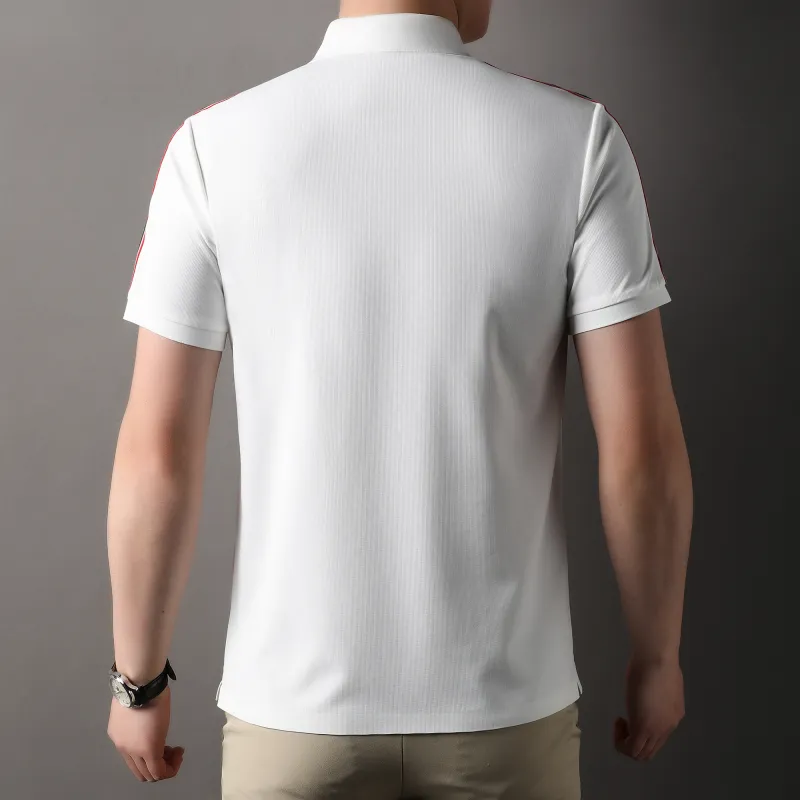 PIERRE CARDIN Polo Shirt Men's Jade White-3