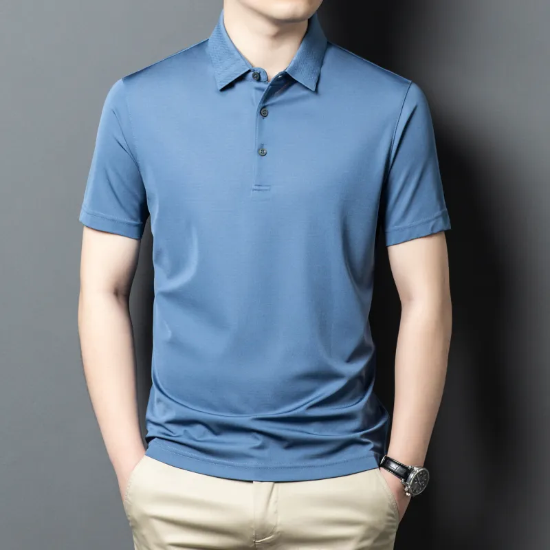 PIERRE CARDIN T Shirt Men's Ocean Blue-2