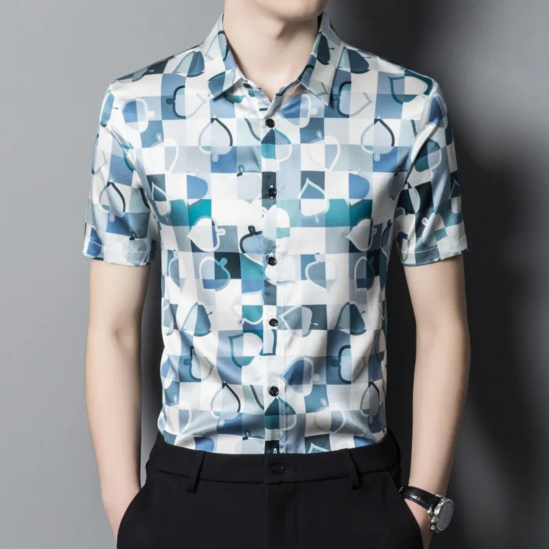 PIERRE CARDIN Shirt Men's Light Blue-1