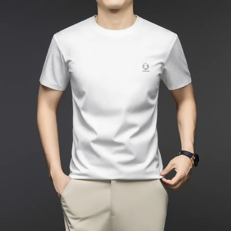 PIERRE CARDIN T Shirt Men's Apricot-8
