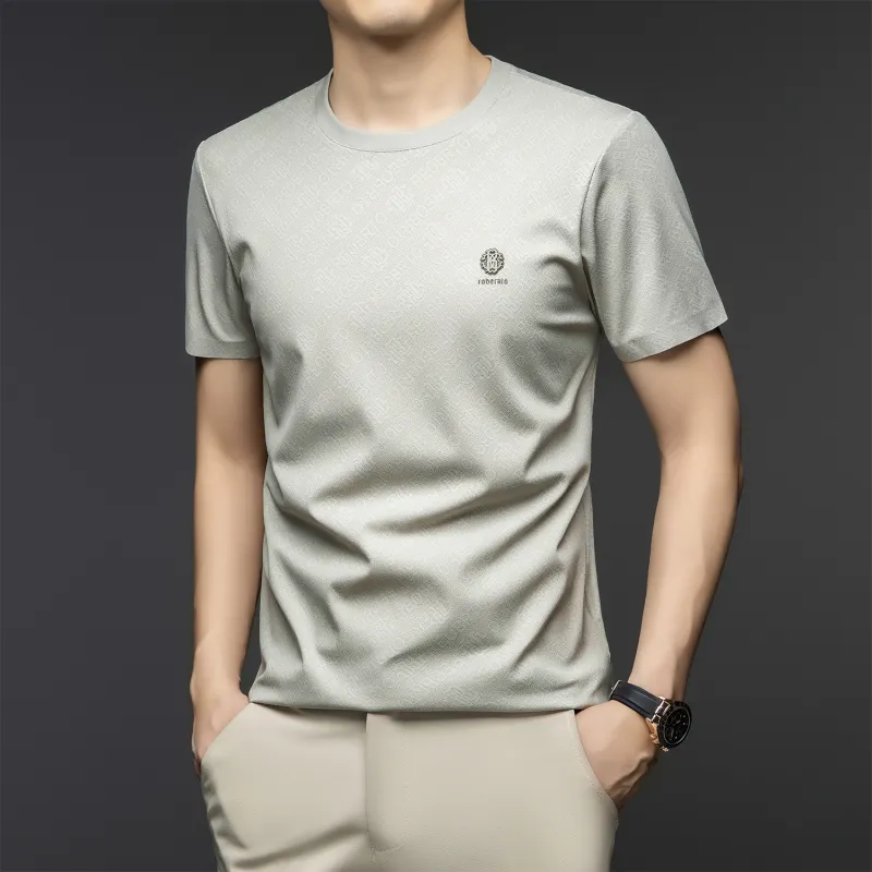 PIERRE CARDIN T Shirt Men's Apricot-3