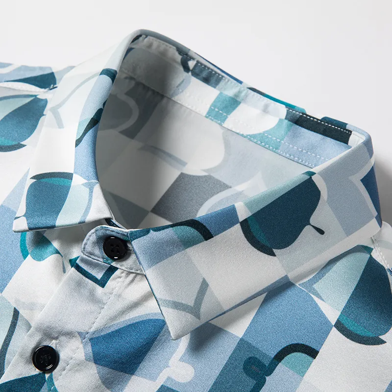 PIERRE CARDIN Shirt Men's Light Blue-3