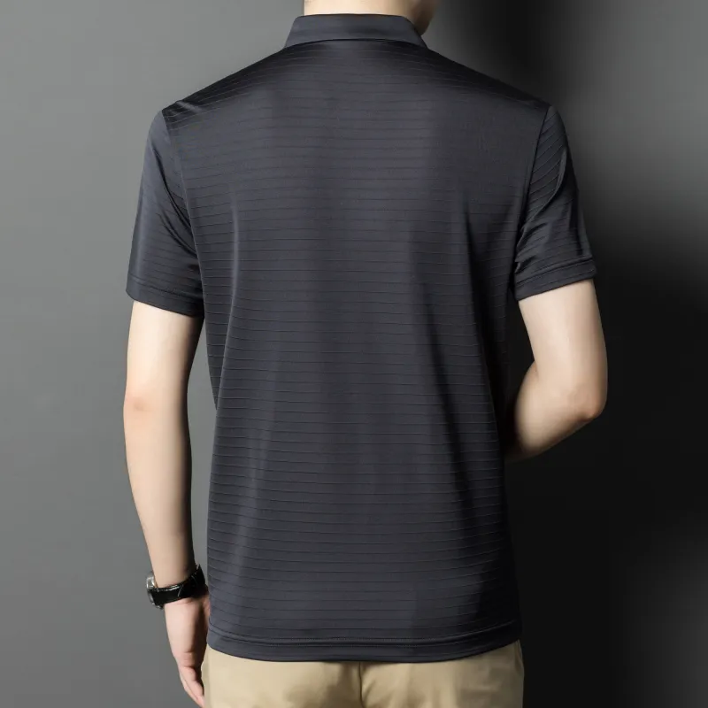 PIERRE CARDIN T Shirt Men's Iron Gray-1