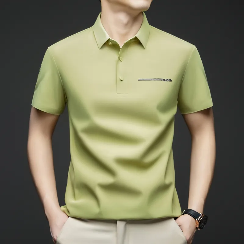 PIERRE CARDIN Polo Shirt Men's Warm White-17