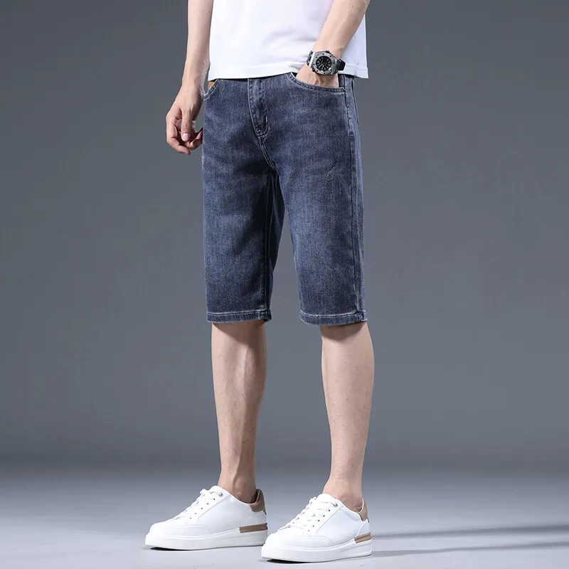 PIERRE CARDIN Denim Shorts Men's-5