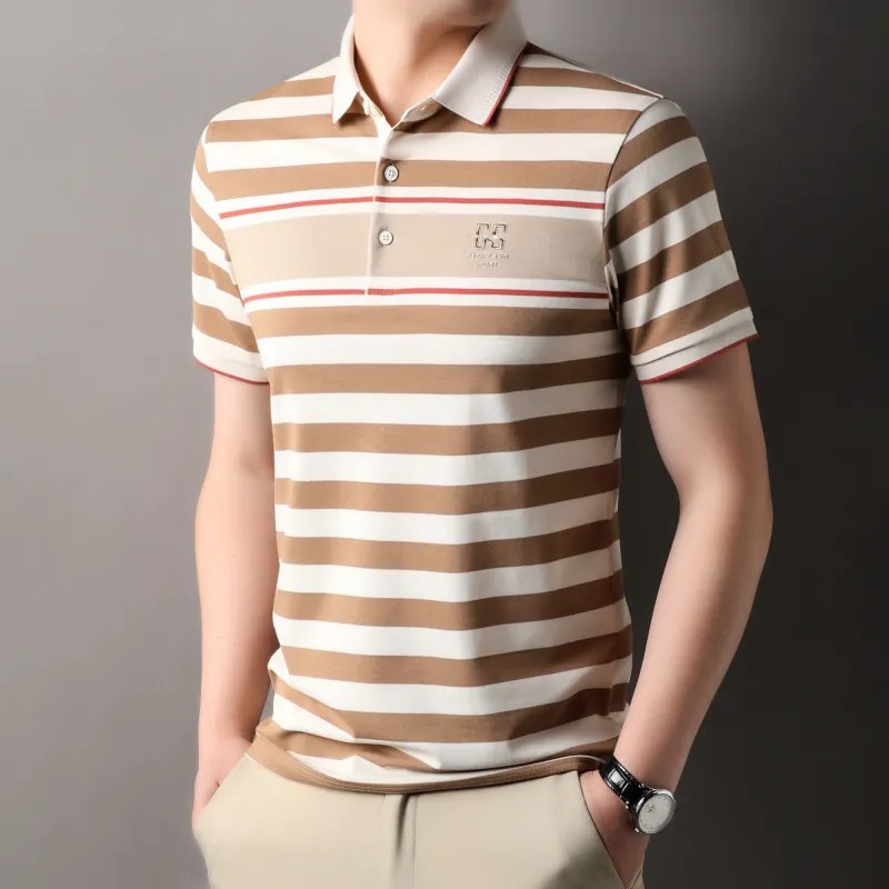 PIERRE CARDIN Polo Shirt Men's Pea Green-6