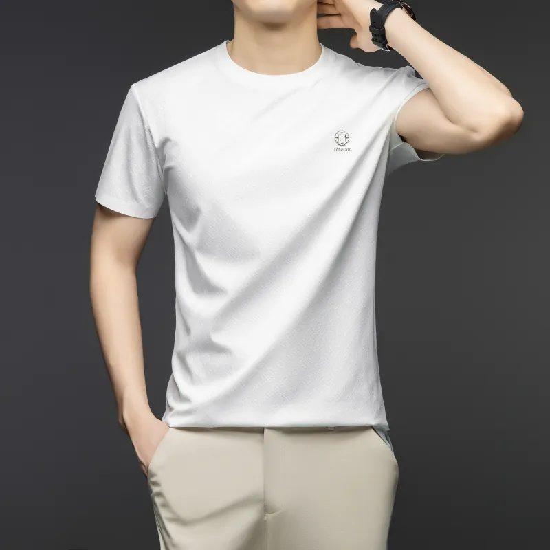 PIERRE CARDIN T Shirt Men's Apricot-10