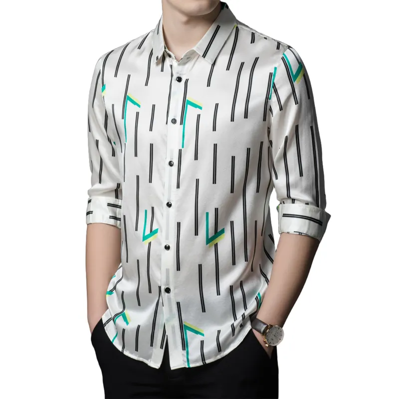 PIERRE CARDIN Shirt Men's White-1