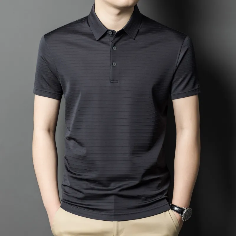 PIERRE CARDIN T Shirt Men's Iron Gray-2