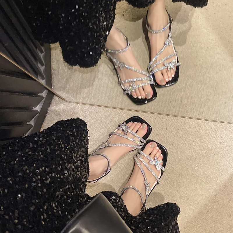 GEJIANI One Strap Sandals Women's-7