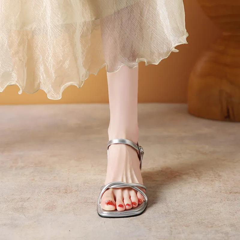GEJIANI One Strap Sandals Women's-13