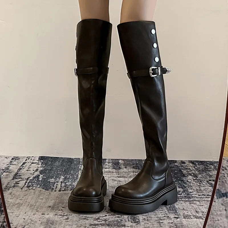 GEJIANI Over-the-knee Boots Women's-3