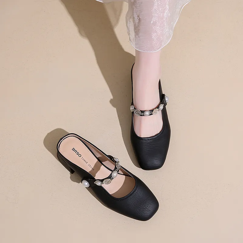 GEJIANI Abrasion Resistant Closed Toe Slippers Women's-7