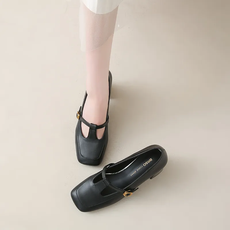 GEJIANI Chunky Heel High Heels Women's-7