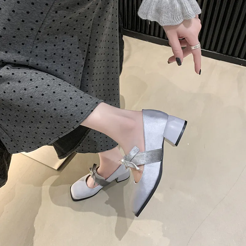 GEJIANI Chunky Heel High Heels Women's-9