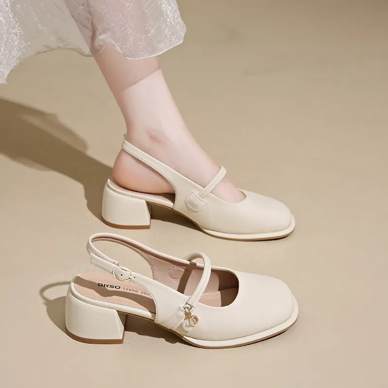 GEJIANI Chunky Heel High Heels Women's-1