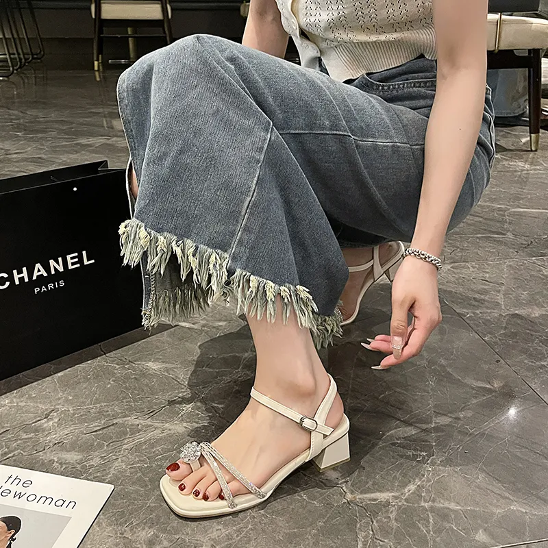 GEJIANI One Strap Sandals Women's-8