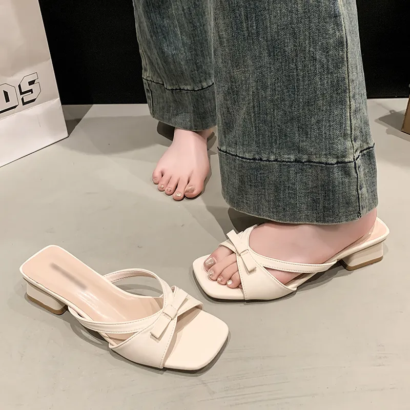 GEJIANI Rubber Sole Quick Dry Slide Slippers Women's-6