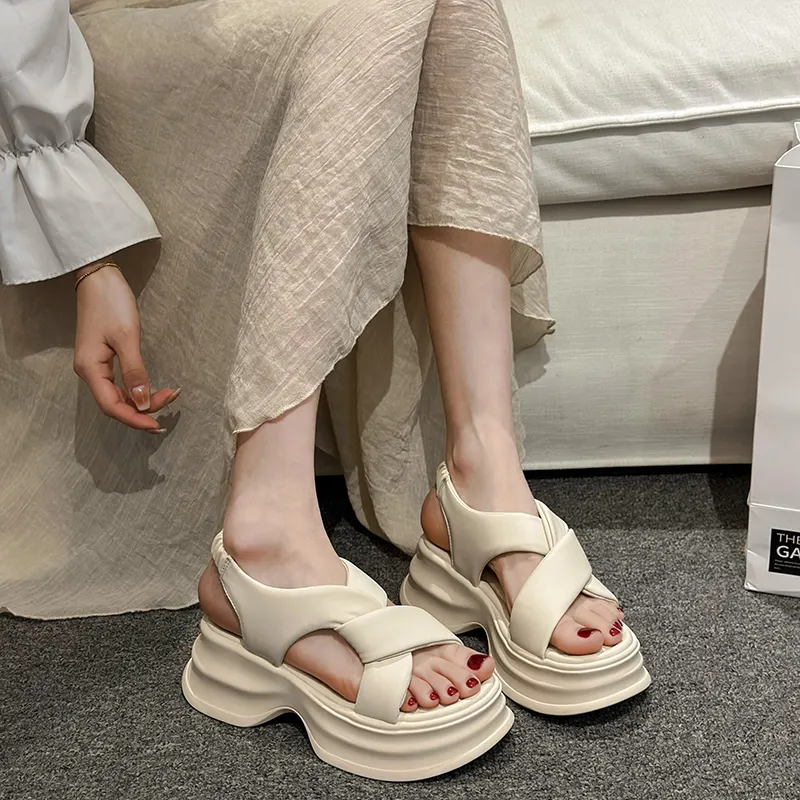GEJIANI One Strap Sandals Women's-4