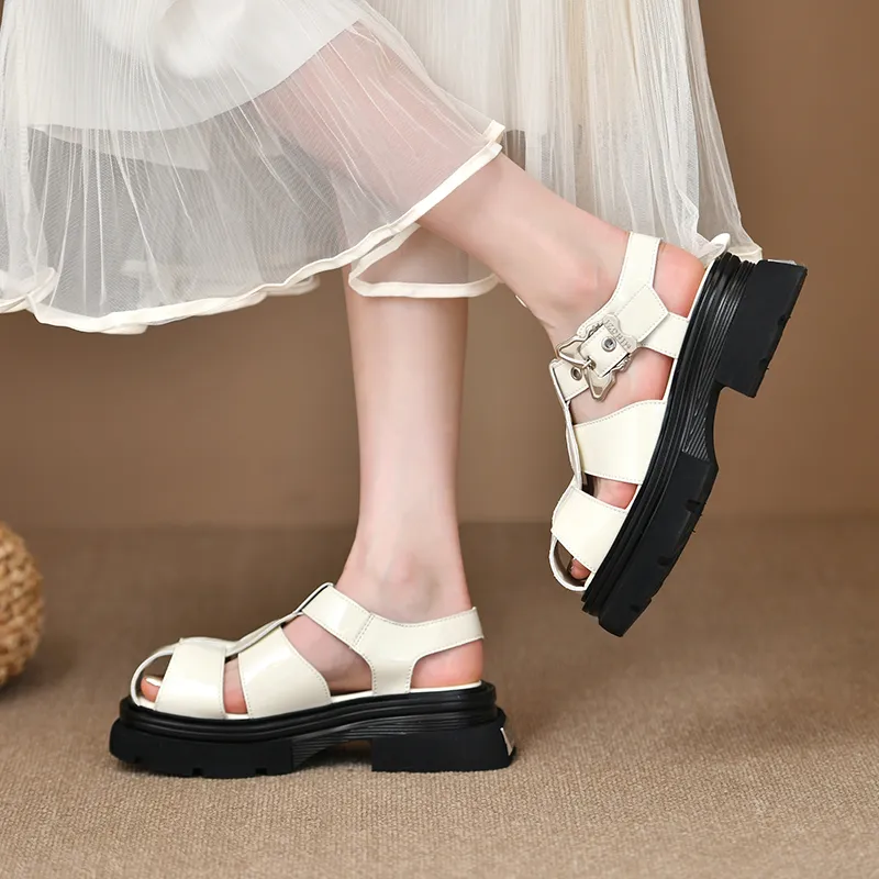 GEJIANI Roman Sandals Women's-1