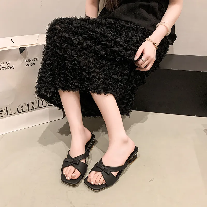 GEJIANI Rubber Sole Quick Dry Slide Slippers Women's-13